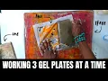 Slow Gel Printing as an Abstract Fine Artist