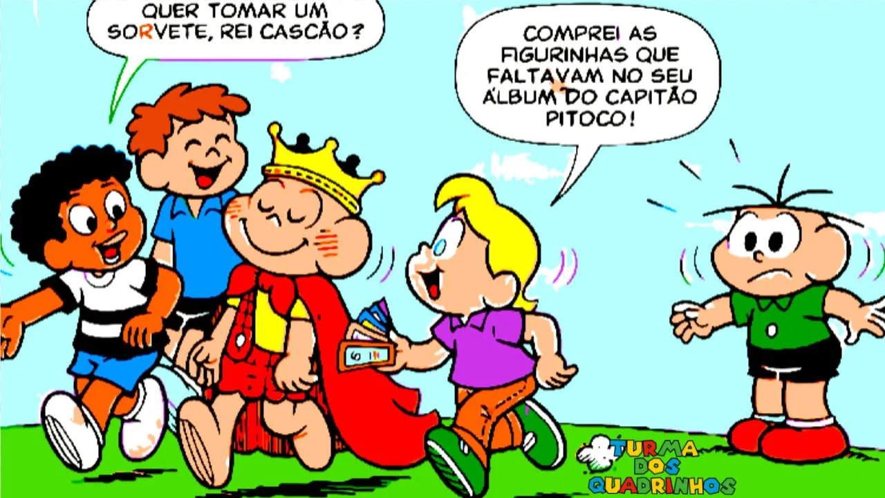 CASCÃO, O NOVO DONO DA RUA - QUADRINHOS DA TURMA DA MÔNICA