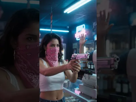 GTA 6 Vice City Heist — Jason & Lucia #Shorts