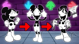 Mickey Mouse ALL PHASES | Curse After Dawn | Gameplay VS Playground | FNF Character Test