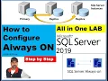 How to Create SQL 2019 Always ON High Availability Step by Step Guide