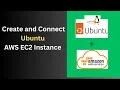 How to create ubuntu ec2 instance in aws How to connect ubuntu ec2 instance aws cloud tutorials