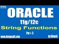 Oracle String functions Part-3 by dinesh