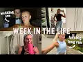 week in the life 20 mile long run wedding in ojai and my nighttime skincare routine
