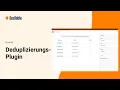 SeaTable Datendeduplizierungs-Plugin