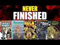 The Biggest Unfinished Masterpieces in Comic History
