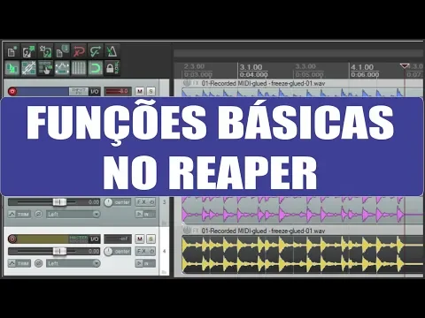 Download MP3 FUNÇÕES BASICAS NO REAPER   CORTAR, COLAR, JUNTAR, FREEZAR