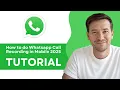 Download Lagu How to do Whatsapp Call Recording in Mobile 2025