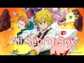 Seven Deadly Sins Grand Cross 3 5th Anniversary Eve Special Daily Quiz All Secret Box Code
