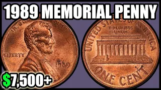 1989 Pennies Worth Money - How Much Is It Worth and Why Errors Varieties and History