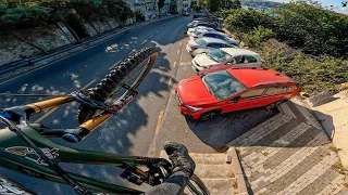 urban downhill freeride in istanbul burak uzun 2023