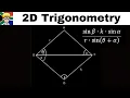 2D Trigonometry Variables