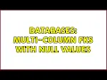 Databases multi-column FKs with NULL values