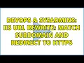 DevOps SysAdmins IIS URL Rewrite Match subdomain and redirect to HTTPS