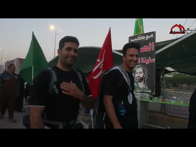⁣#شاهد ..#قناة_الجوادين ..تنقل المسير الأبدي نحو سيد الشهداء الإمام الحسين (عليه السلام)