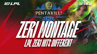 LPL Zeri Hits Different | Spring 2023 Zeri Montage