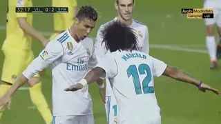 اخر هدف لرونالدو مع ريال مدريد 