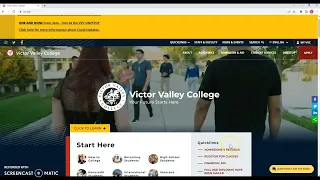 How to Navigate the VVC Website