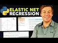 Elastic Net Regression in scikit-learn Balancing L1 and L2 Optimizations