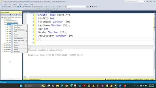 SQL Server Tutorial for Beginners Create Database Tables Insert Data Step-by-Step