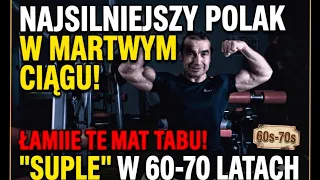 NAJSILNIEJSZY DZIADEK W MARTWYM CIĄGU! WŁODZIMIERZ ŻMIJEWSKI! *"suple" w latach 60-70tych