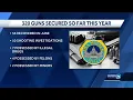 Des Moines police recover 320 guns so far in 2024