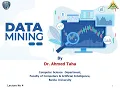 Data Mining Lecture no Four - Data Part Three Data Preprocessing