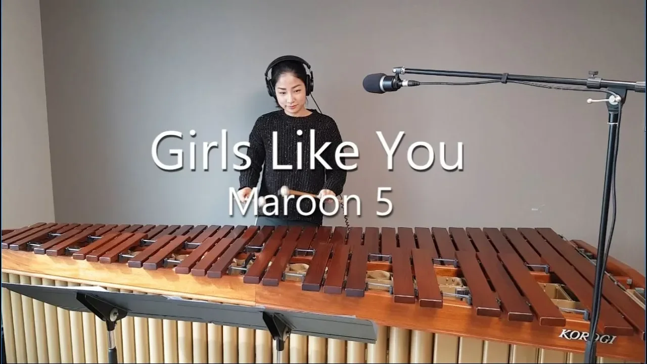 Girls Like You - Maroon 5 / Marimba Cover