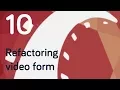 Ruby on Rails Tutorial 10 - Refactoring form