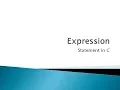 17 - Expression in c programming