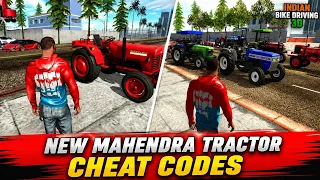 New Mahendra Tractor Cheat Codes In Indian Bike Driving 3d New Update Ibd3d