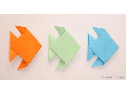 3 Figuras de Origami para Niños