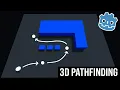 3D Pathfinding in Godot using Navigation Mesh