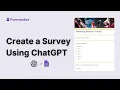How to Create a Survey in Google Forms Using ChatGPT