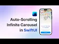 Auto-Scrolling Infinite Carousel in SwiftUI - Full Tutorial iOS 18