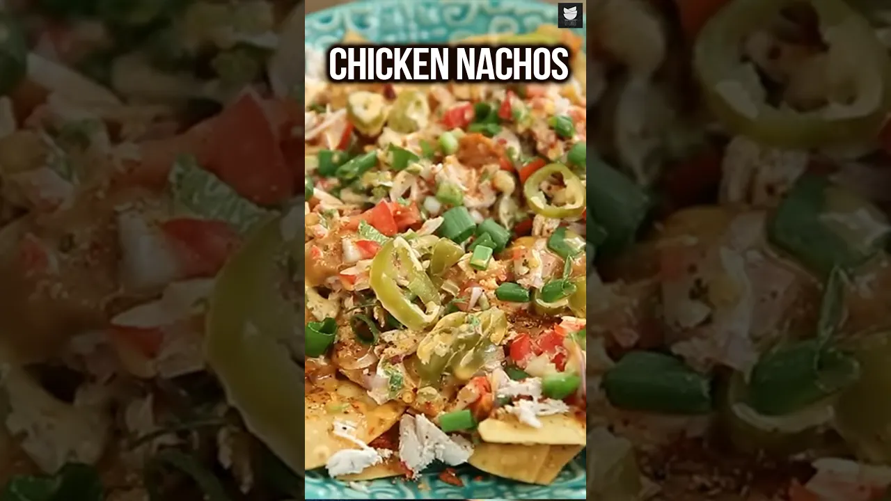 IPL Special: Homemade Chicken Nachos   Mexican Nachos Recipe   Snacks Recipe #ytshorts #ipl2024 #ipl