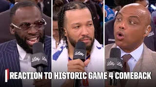 The Inside Guys Draymond Green react to HISTORIC Knicks Game 4 comeback Inside the NBA