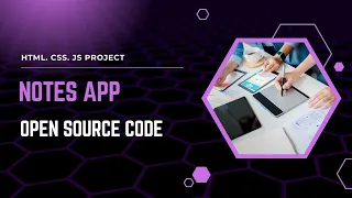 Build a Notes App with HTML CSS JavaScript Beginner JavaScript Project