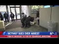 Knoxville activist sues over arrest
