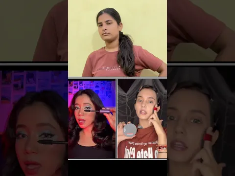Which maskara girl is looking Sweet ❤️ #máskara #transition #trending #viral