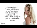 Zara Larsson - Ain't My Fault (Lyrics)