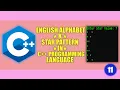 ENGLISH ALPHABET K STAR PATTERN in C Programming Language