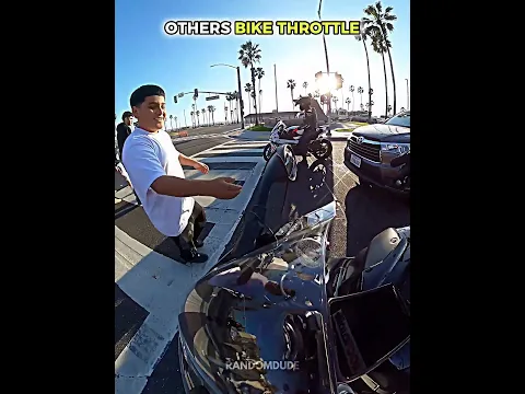 Normal skill VS King of bike throttle