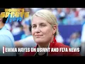 USWNT coach Emma Hayes on UEFA rejecting FIFA s private equity plan Women s Sports Now