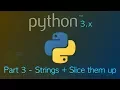 Belajar Python Versi Lama - Strings and Slice them up