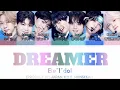 Be"I"dol (PRODUCE 101 JAPAN 新世界 SHINSEKAI)「DREAMER」KAN/ROM/ENG COLOR CODED LYRICS パート割歌詞