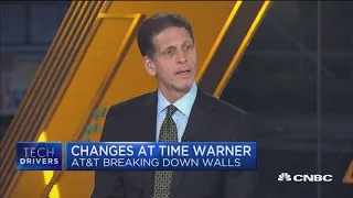 Watch a media expert explain the AT T shake up at Time Warner