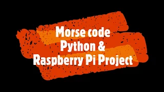 Hello World in Morse code