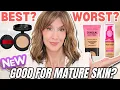3 Best Worst NEW Drugstore Foundations for Mature Skin 2026 Foundation Roundup