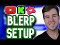 How To Setup Blerp Alerts for Kick Youtube